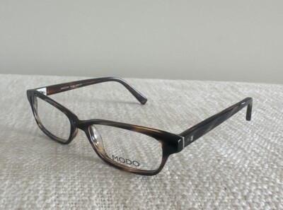 NEW MODO Eyeglasses Frames Mod.6018 Brown Horn BRHRN 50-15-140 Handmade in Japan