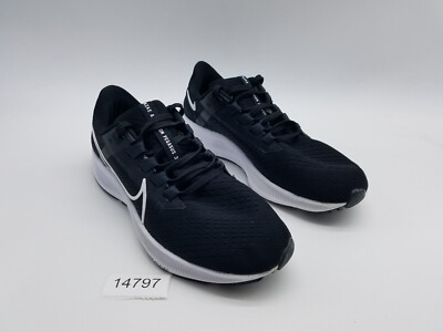 Nike Air Zoom Pegasus 38 Women's Size 8 Running Shoes Black