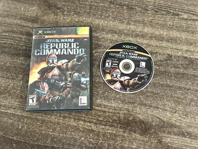Star Wars: Republic Commando (Microsoft Xbox, 2005) No Manual! Tested & Working!