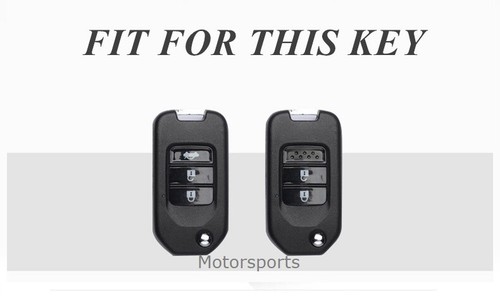 2/3 Button Car Remote Key Fob Cover Case For Honda Flip Key Hull Protector T80* - Picture 14 of 14