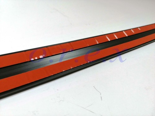 1x Black Lip Rubber 135cm fit Car Vehicle Rear Trunk Roof Boot Spoiler Wing Trim - Picture 4 of 7