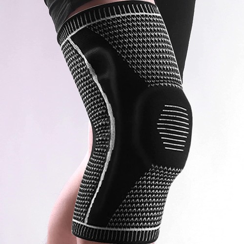 Amtrak Knee Support Brace, Knee Support with Silicone Pad & Side Spring Stabi... - Picture 7 of 7