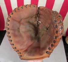 Vintage MacGregor Leather Baseball Glove Basemans Mitt Bill Moose Skowron Yankee