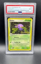 Pokemon PSA 9 MINT Swalot 50/101 EX Hidden Legends Prerelease Promo 2004 S#2562