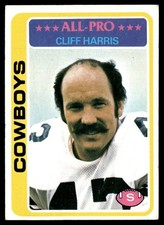 1978 Topps Football Card Cliff Harris Dallas Cowboys #160 EX+