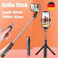 Smartphone Selfie Stick Bluetooth Stativ Tele...