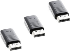 XEYOU DisplayPort Headless Ghost Display Emulator for PC 4K DP PLUG - 3 Pack 