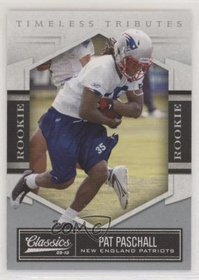 2010 Panini Classics Timeless Tributes Silver 95/100 Pat Paschall Rookie RC z6b