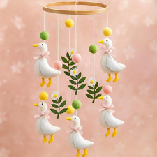 Wildflower Butterfly Baby Mobile for Crib, Silly Goose