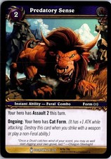 Predatory Sense Icecrown 29 / 220 Puly 2010 World of Warcraft CCG TCG
