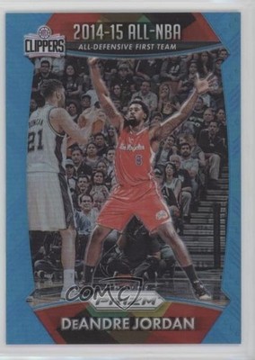 2015-16 Panini Prizm All-NBA Team Light Blue 56/199 DeAndre Jordan #393 1e5