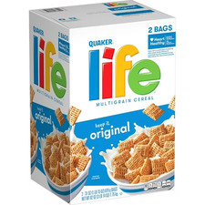 Quaker Life Multigrain Cereal, 62 oz. - New Fast Shipping