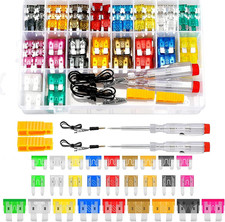 306PCS Car Fuses Assortment Kit, Mixed Vehicle Blade Standard Mini Low Prof...