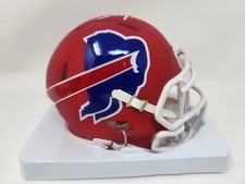 Doug Flutie Signed Buffalo Bills AMP Mini Football Helmet BAS COA BUF