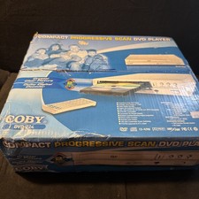 Coby DVD 224 Compact Progressive Scan With Remote - Open Box New