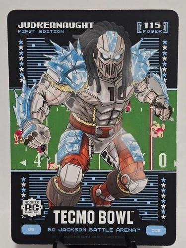 Bo Jackson Battle Arena TECMO Bowl Judkernaught Ice #89 - Quinshon Judkins