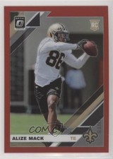 2019 Panini Donruss Optic Rookies Red Prizm 31/99 Alize Mack #139 0e3