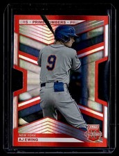 2023 Panini Elite Extra Edition 93 AJ Ewing New York Mets