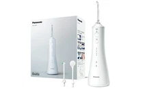 Panasonic Oral Irrigator Jet Washer Doltz Ultrasonic Water Cordless EW-DJ55-WNEW