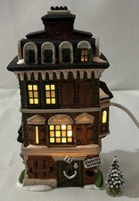 Dept 56 Heritage Dickens Village The Flat of Ebenezer Scrooge A Christmas Carol