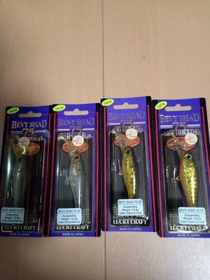 LUCKY CRAFT BEVY SHAD 75SP Set of 4