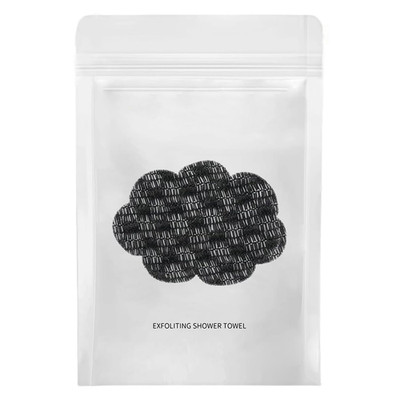 Blissal Exfoliating Shower Towel, Premium Scrub Wash Cloth for Body Face, Deep E