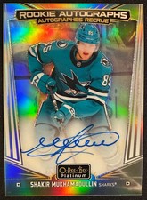 2024-25 OPC PLATINUM SHAKIR MUKHAMADULLIN ROOKIE AUTOGRAPHS RAINBOW AUTO #R-MU