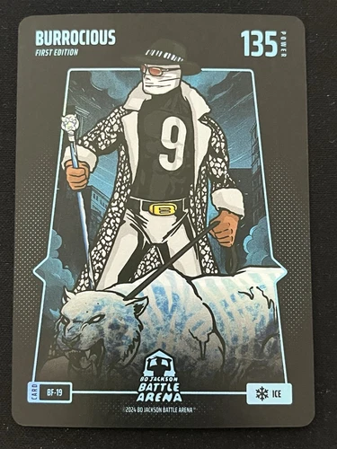 2024 Bo Jackson Battle Arena Joe Burrow Burrocious BATTLEFOIL Ice First Edition