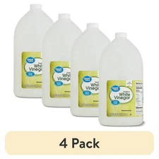 (4 pack) Great Value Distilled White Vinegar, 128 fl oz
