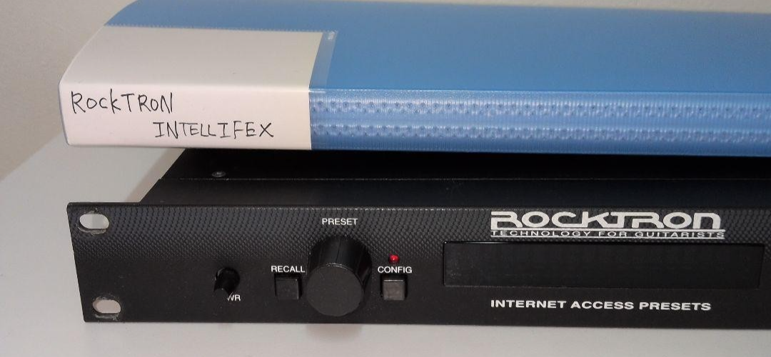 Rocktron INTELLIFEX On-Line Guitar Effects Processor Rack | eBay