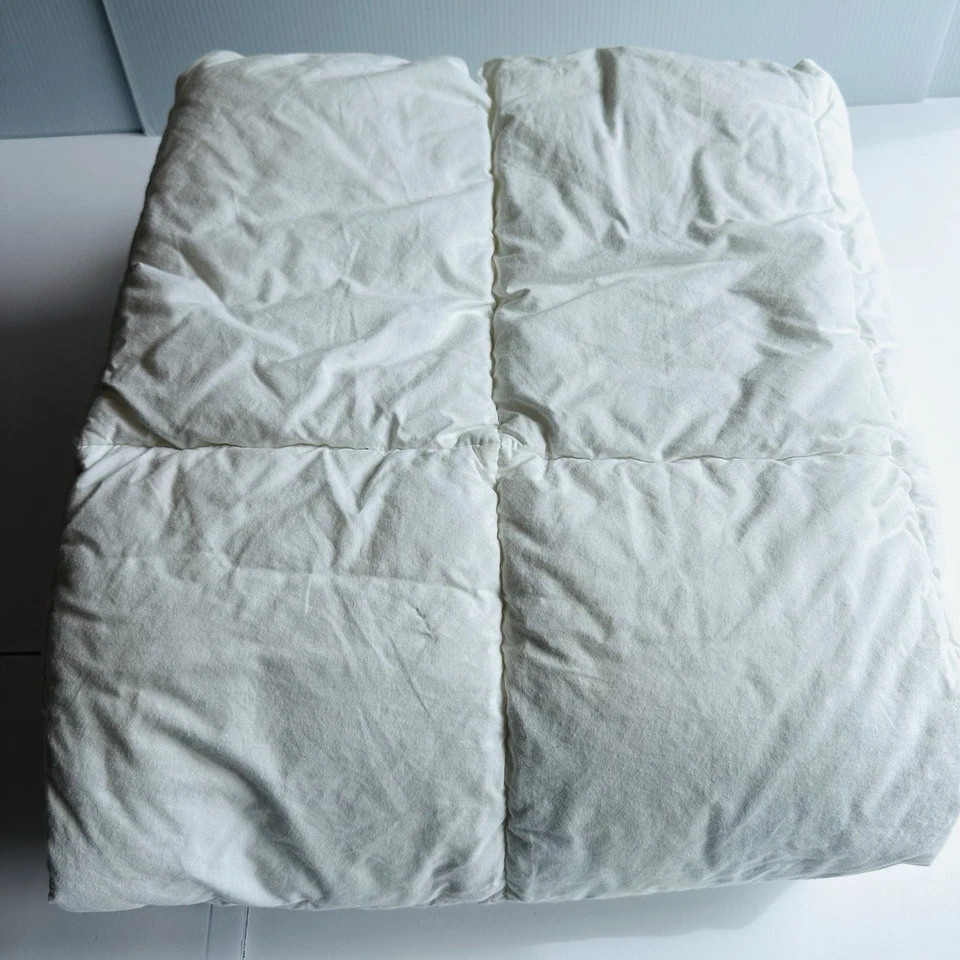 JUEGO DE GRANERO DE CERÁMICA Edredón y Edredón Blanco Rosas/A Cuadros Juego de Cuna Reversible Tddlr Foto 2 de 4