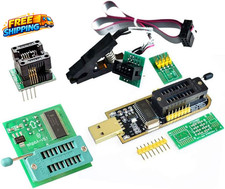 EEPROM BIOS USB Programmer CH341A  SOIC8 Clip  1.8V Adapter  SOIC8 Adapter fo