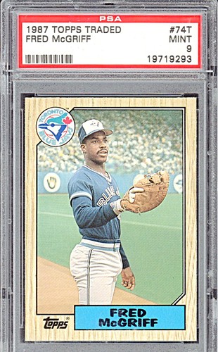 1987 Fred McGriff #74T