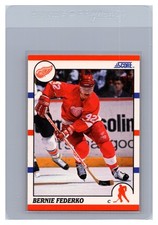 1990-91 Score American #252 Bernie Federko - Hockey Card