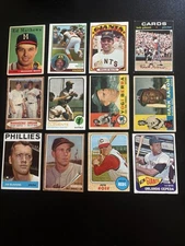 Topps Mickey Mantle Hank Aaron Willie Mays Yogi Berra Lot (40) Hof RC LOOK 