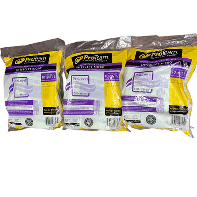 ProTeam 107313 Super Coach Pro Intercept Micro Filter Bags 10 Bags 3 Pack New