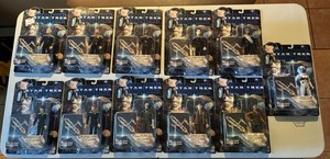 Lot of 11, Star Trek: First Contact action figures. All MOC. One is autographed