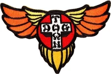 DOGTOWN WINGS 4" PATCH