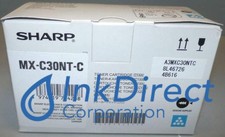 Genuine Sharp MXC30NTC MX-C30NT-C Toner Cartridge Cyan MX C250 C300P C300W C301W