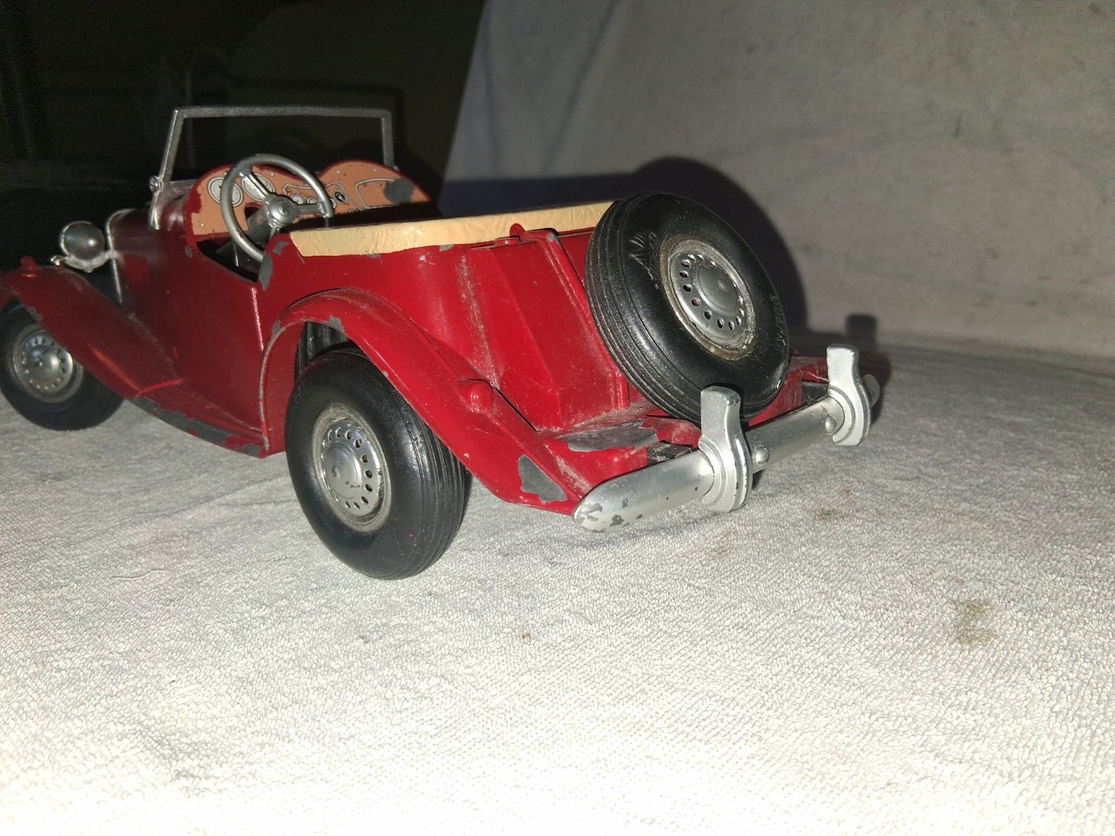 #2017 1950'sDoepke MG Metal Toy Car -  Tan Trunk Cover #2