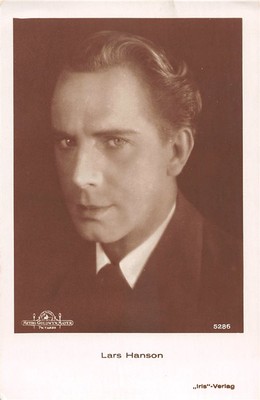 815659) Schauspieler AK Lars Hanson 