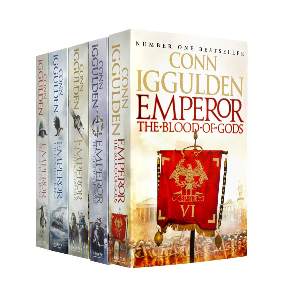 Conn Iggulden Emperor Series 5-Book Collection  Epic Historical | Conn Iggulden