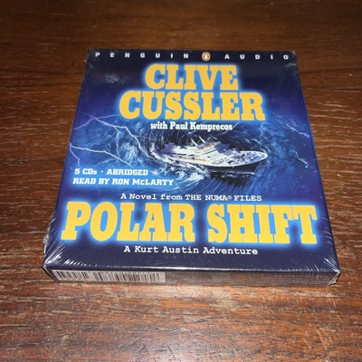 Polar Shift by Paul Kemprecos and Clive Cussler (2005 CD Audio) Numa Files - New