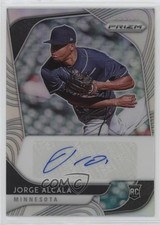 2020 Panini Prizm Rookie Auto Silver Prizm Jorge Alcala #RA-JA Auto 1g4r