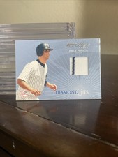 2005 Donruss Studio - Diamond Cuts Jorge Posada #DC-19 Jerseys /250 (MEM)