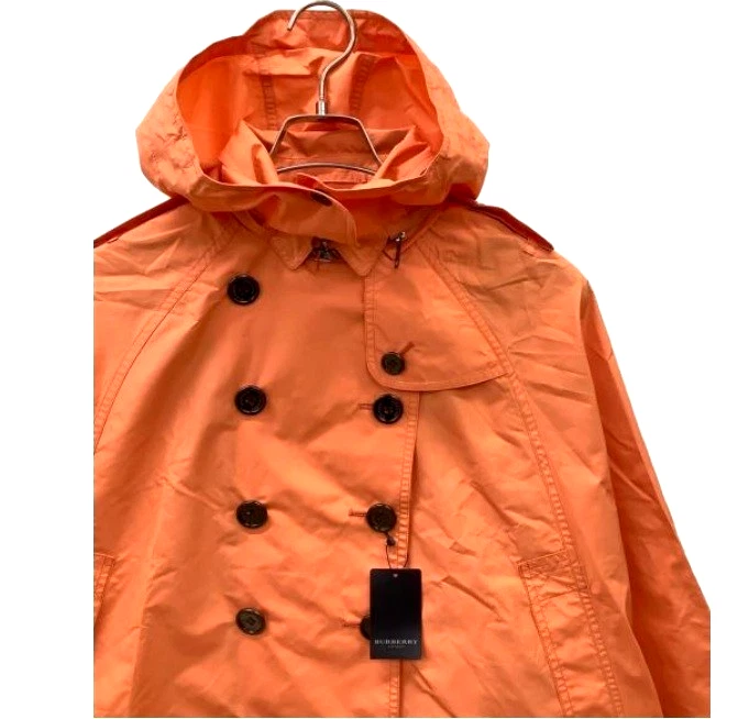 Abrigo Poncho Burberry London Naranja Mujer Talla 38 (S) Japón Usado Envío Gratis Foto 3 de 4