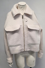 Zara  Damen Jacke, Cremeweiß, Größe XL