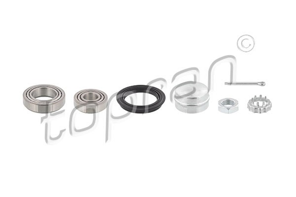 Radlagersatz Topran 102 832 FüR Seat Arosa Vw Golf Polo Audi 19E Skoda Cordoba 2-image