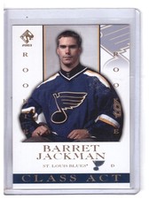 Barret Jackman 2002-03 Pacific Private Stock Reserve Class Act Card #10