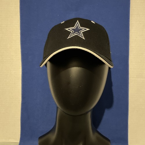 Set berretto nero e cappello regolabile logo squadra calcio Dallas Cowboys adulto OSFM - Foto 4 di 11